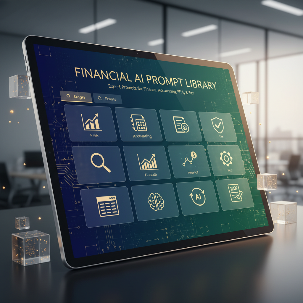 Finance / Accounting / FP&A / Tax Prompt Library (v1.2) – Corporate AI ...